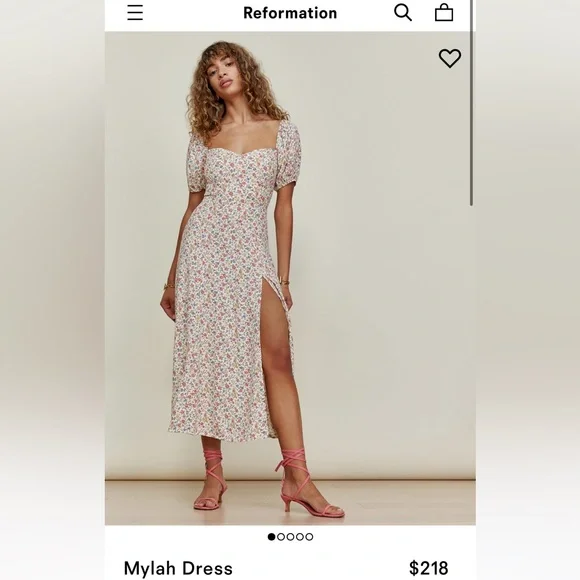 Reformation Mylah Dress - Picture 7 of 8